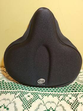 Af-11003g-11 Cloud-9 Gel Bike Seat Cover C9 Cruiser 12 Inch X 11 Locking Drawstring Nonslip