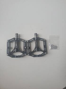 Corki 313042961902 Cycles Topo Titanium Flat Platform Mountain Bike Pedals