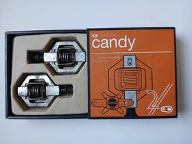 Crankbrothers 641300116635 Crank Brothers Candy 2 Clipless Pedals Silver - Mountain Bike Gravel
