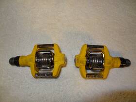 Crankbrothers 641300796622 Crank Brothers Candy C Clipless Pedals 9/16 Inch Yellow