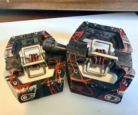 Crb-16709  Crankbrothers Mallet E Mountain Bike Pedals - Splatter Collection
