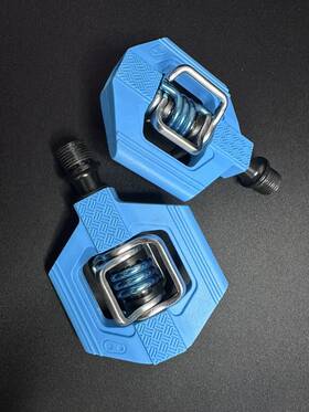 K1610525 Crankbrothers Crank Brothers Candy 1 Clipless Bike Xc Trail Pedals And Cleats Bros Blue