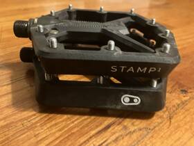 Stamp1 Crankbrothers Stamp 1 Flat/platform Pedals Composite Black 9/16 Inch Axle Pair