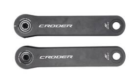 80110230984 Croder Spirit Road Bike Alloy Crank Arms 160mm Gravel For 24mm Spindle Cx Tri