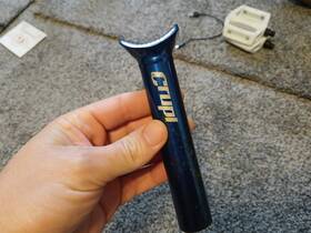 I10-923l Crupi Racing Bmx Pivotal Seat Post Blue Survior