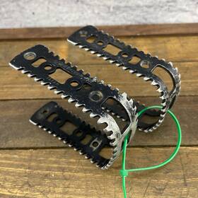 Mp-131 Crupi Sr Black Bmx Pedal Cage Set Pro Alloy Og 80s Old School