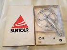 Cw-7000 Suntour Nos Cyclone Crankset Chainwheel Set