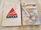 Cw-7500 Suntour Nos Sprint Crankset Chainwheel Set