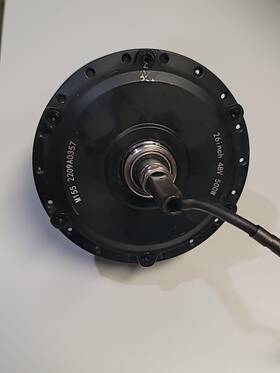 500w Dapu 551101982397 For Parts Only 48v Electirc Gear Hub Motor Brushless Rear Drive