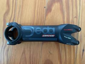 Zero100 Deda Elementi 31.7mm X 120mm /-8 Alloy Road Stem Black On
