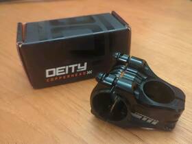 26-cpr35-bk Deity Copperhead Stem 35mm 31.8 Clamp Black