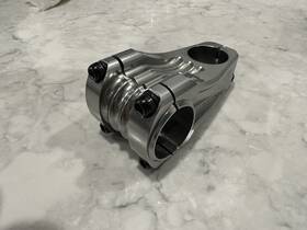 26-cpr50-pl Deity Components Copperhead Stem - 65mm 31.8 Clamp Silver