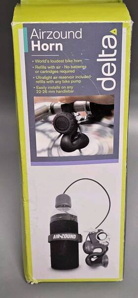 Ah1000 Delta Air Zound Rechargeable Bike/bicycle Horn Used Tested Works Missing Part