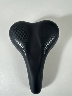 Ss1000 Delta Bicycle Comfort Seat Saddle 170mm Wide Memory Foam Black