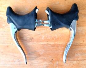 287-v Dia Compe Aero Brake Lever Set 287v For V-brake - Linear Pull Style Brakes A