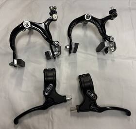 8830412t Dia-compe 883 Nippon Bmx Bicycle Brake Caliper - Front And Rear Tech 77 Levers
