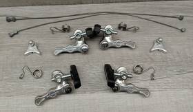 980-l Dia-compe Vintage 980 Cantilever Brake Set Complete Mtb Bmx -silver- 1980s