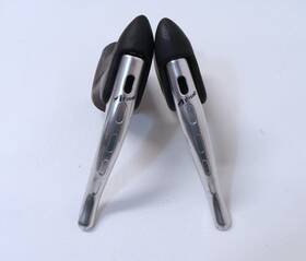Ac250g Dia-compe Nice Vintage Aero Style Brake Levers With Hoods - Black