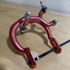 Gt03370 Dia-compe 1979 890 Vintage Bmx Brake Caliper Red 0579 Japan
