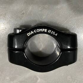 Mx-1500 Dia-compe 25.4 Black Bicycle Seatpost Clamp