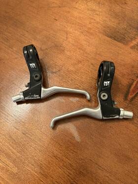 Mx-101 Dia-compe Mx101 Vintage Bmx Brake Lever Set Fits Old School Patina