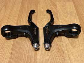 Pc-7exa Dia-compe Vintage Power Control Pc 7 Exa V Brake Levers 90s Mtb Black Pc-exa