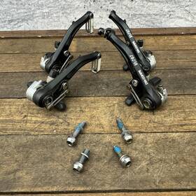 Vc-767 Dia-compe Vc767 V-brakes Cantilever Brake Set Front Rear Black 90s Mtb