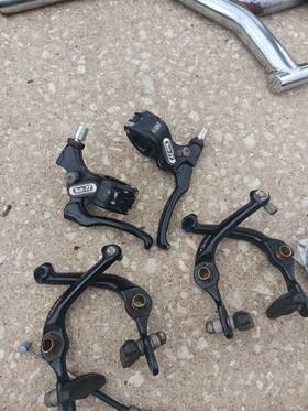 Hombre-ad996tw-univ-bl Diatech Hombre Ad996tw Front Or Rear Black U-brake Gyro And Haro Stem 1 - 1/8