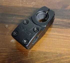 St11500 Dk Bmx Jump Stem Top Load 53mm Black 1 1/8 Inch Threadless