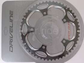 Pd001927 Driveline Mr-ride 53t Chainring 7075 For Bcd 130mm Shimano Sram Crankset Black