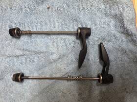 Hwqasm00s1050s Dt Swiss Rws Road Quick Release Skewers Steel 130mm With Aluminum Lever