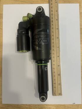 Dr20005735 Dvo Topaz Air Rear Shock Black 220mm X 55mm Stroke