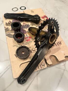 Lg1r E Thirteen By The Hive Crankset Black E13