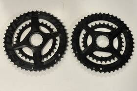 8022968 Easton Cinch Spider And Chainring Assembly - 46/30t 11-speed Black Pair