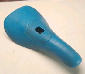 100000333 Eclat Gonzo Pivotal Bmx Saddle - Lightweight Durable Blue Polymer Seat