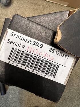 300-1000-054 Enve Carbon Seatpost 30.9 Mm X 400 25 Offset