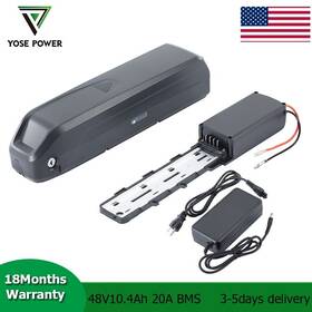 Eqikepower 735654754978 Vivi Ebike Battery 48v 10.4ah Electric Bike Lithium
