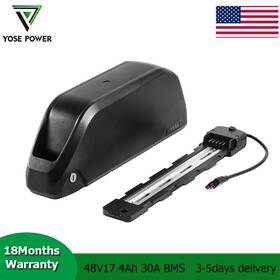 Eqikepower 746603300009 48v 17.4ah Shark Down Tube Ebike Battery Hailong Lithium For 0-1200w