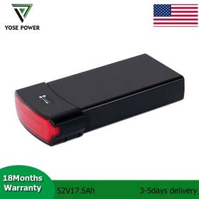 Eqikepower 781365299086 Pedego Spare Battery 52v 17.5ah For Interceptor Boomerang Latch V2 City Commuter