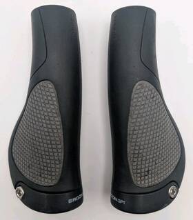 42410205 Ergon Gp1 Grips - Black/gray Lock-on Gripshift Large Pair