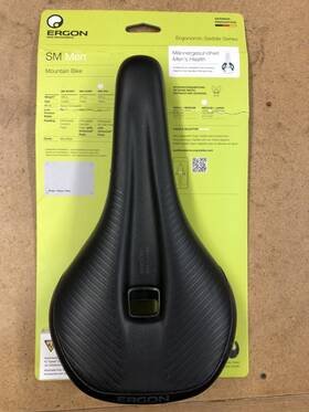 44001007 Ergon Sm Pro Mens Saddle - Medium Titanium Stealth