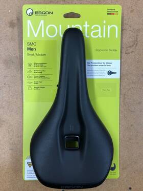 44030040 Ergon Smc Mens Saddle - S/m Black