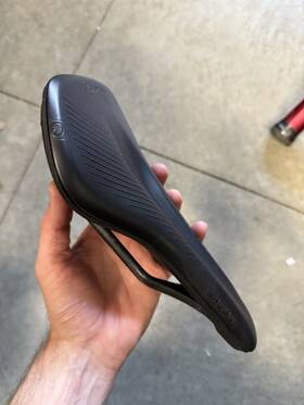 44063010 Ergon Sr Allroad Core Pro Saddle - Black Synthetic Relief Channel Mens Sm/md