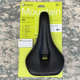 Eg-44030043 Ergon Mountain Bike Seat Smc Sport Gel Med/lge Ergonomic