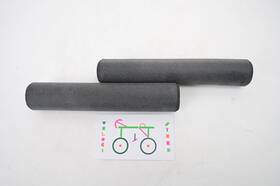 675xb Esi Xl Extra Long Silicone Grips - Grey Mtb Gravel Enduro Bike Grip 6.75 Inch