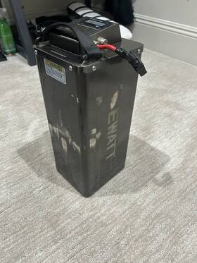 Md22b2680n Ewatt 60v 53ah Metal Surron Battery Pack Black