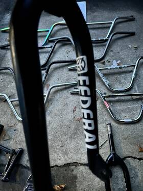 02-fe120a Federal Bikes Assault Fork Matte Black