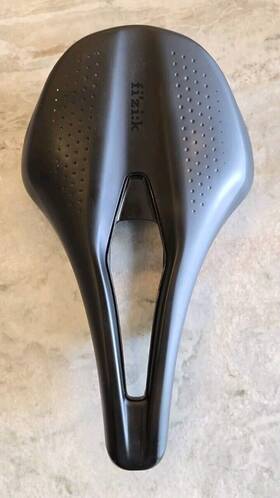 Fizik 021890486523 Tempo Argo Saddle - Alloy Black 150mm Road Gravel Mtb Bike Seat K Ium Rail