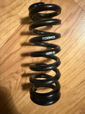 803-04-144 Fox Steel Rear Shock Coil Spring - 400 Lb. X 2.8