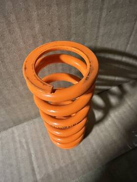 803-04-204 Fox Sls Coil Rear Shock Spring - 500 Lb. X 2.65 Inch / 67mm Stroke Orange